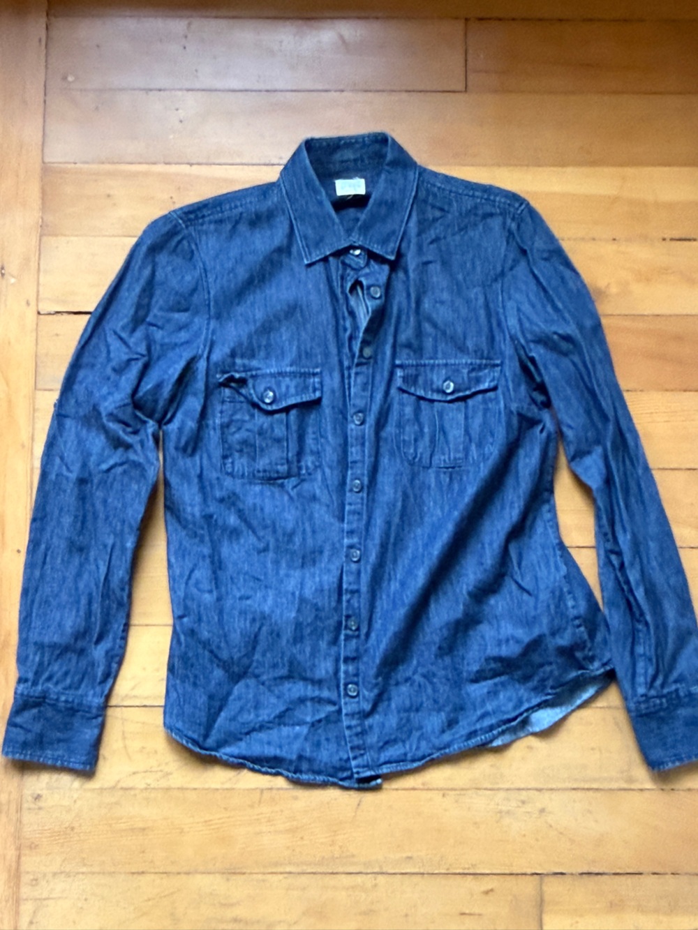J. Crew Women’s Denim Shirt - SMALL